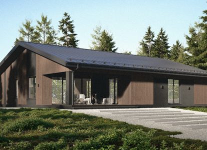 Одноэтажный дом G Scandi 155